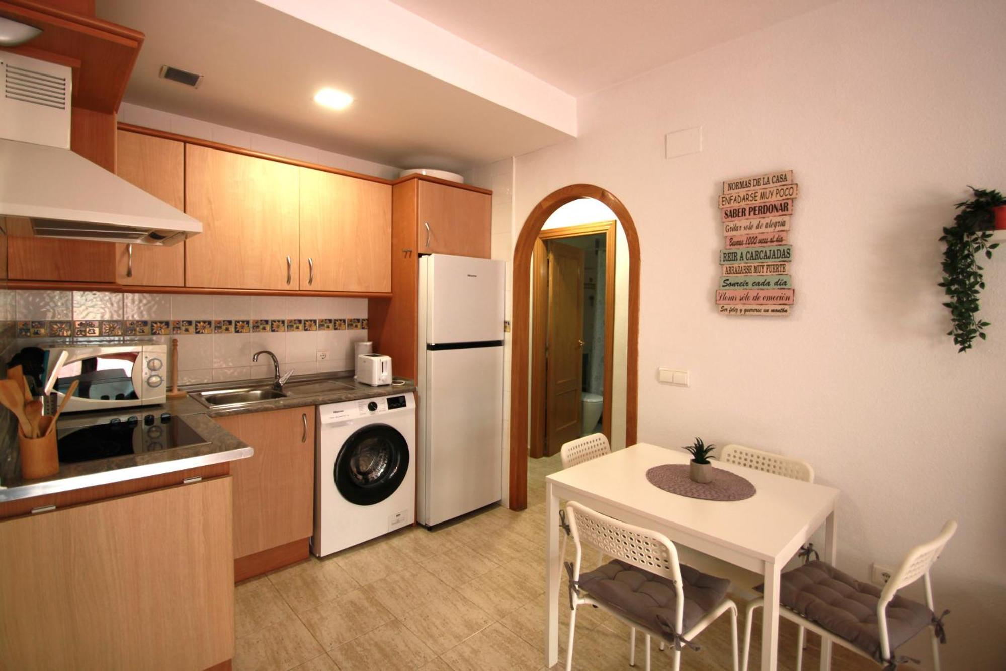 Apartamento Casaturis En Los Arenales Del Sol Ar102 Con Terraza Y Piscina Eksteriør bilde