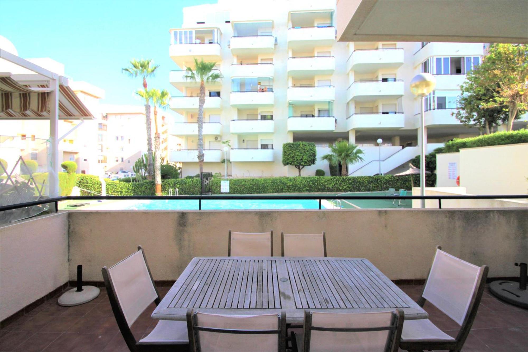 Apartamento Casaturis En Los Arenales Del Sol Ar102 Con Terraza Y Piscina Eksteriør bilde